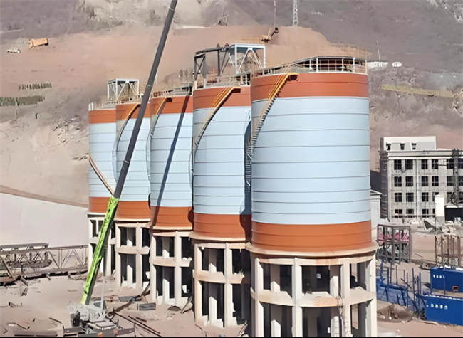 潜山高架钢板仓